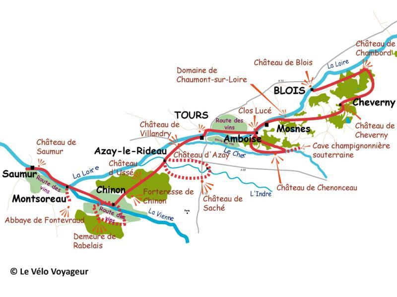 Gite Au Bord Du Cher "La Mesange Verte" Savonnières Exterior foto